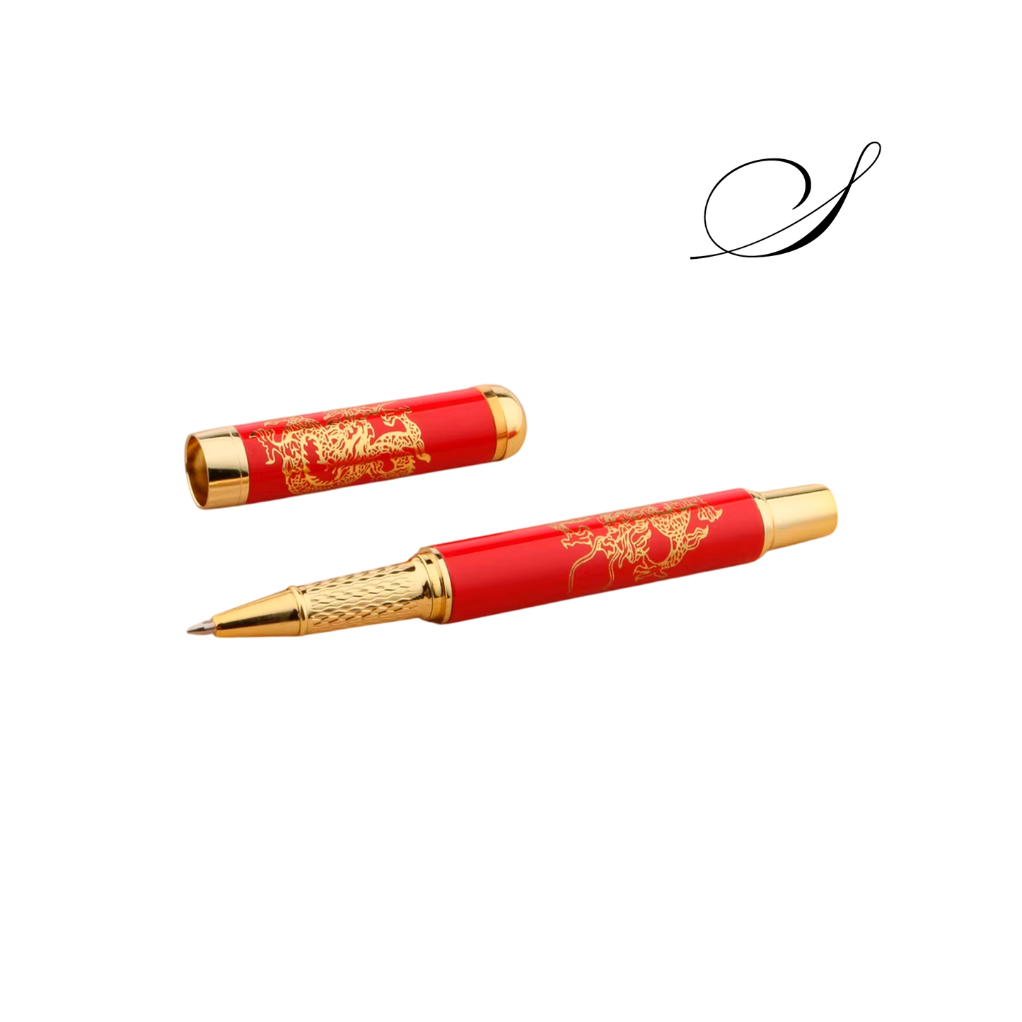 Caneta Rollerball Dragon Red